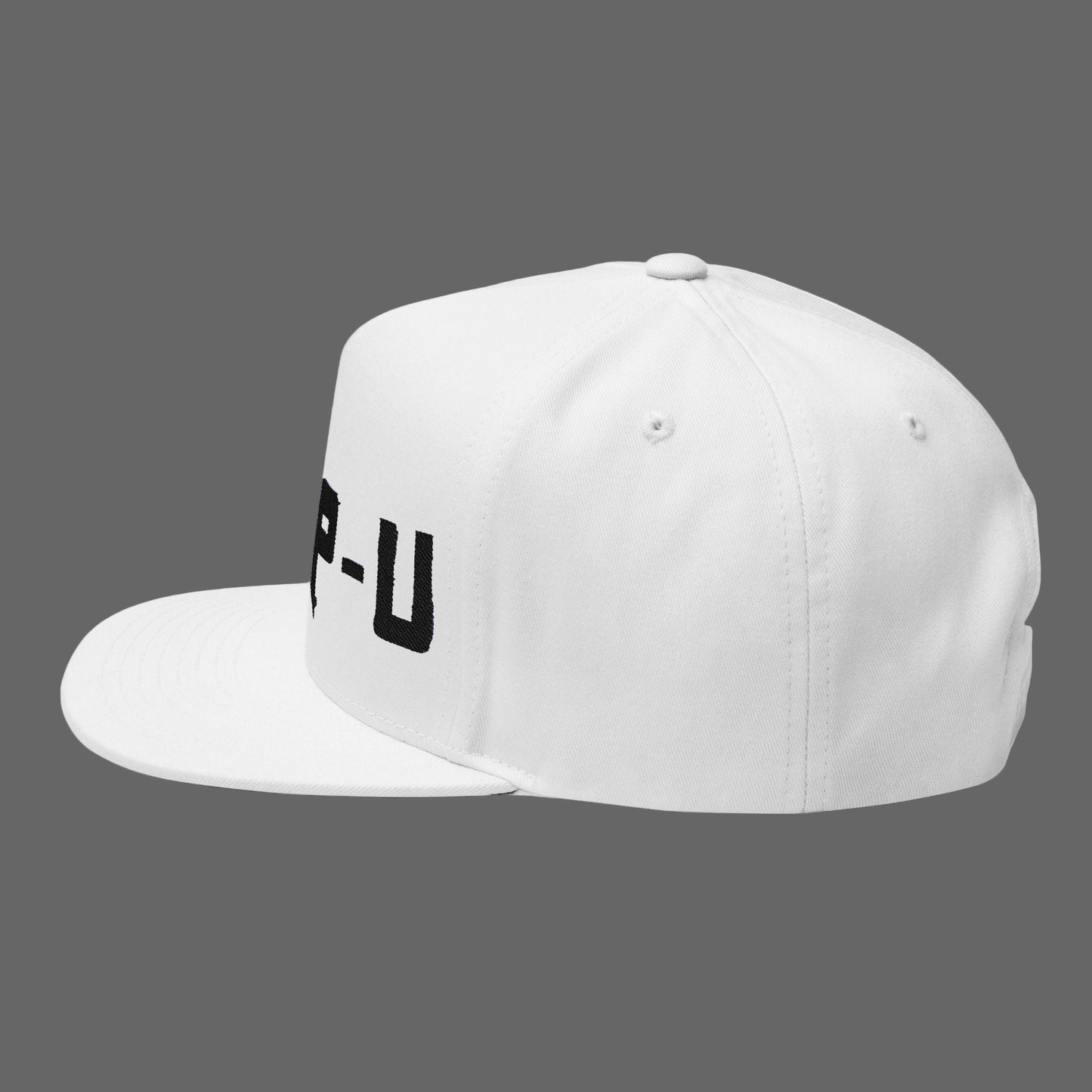 Flat Bill Cap (Embroidery)
