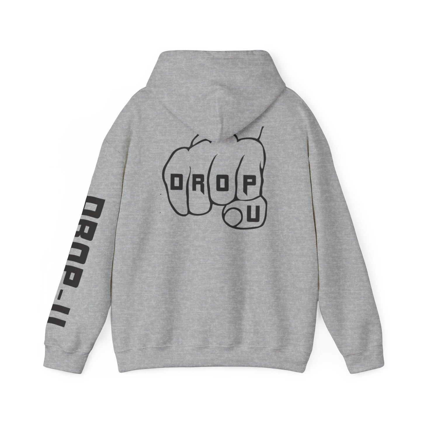 DROP U Fist Unisex Hooded Sweatshirt