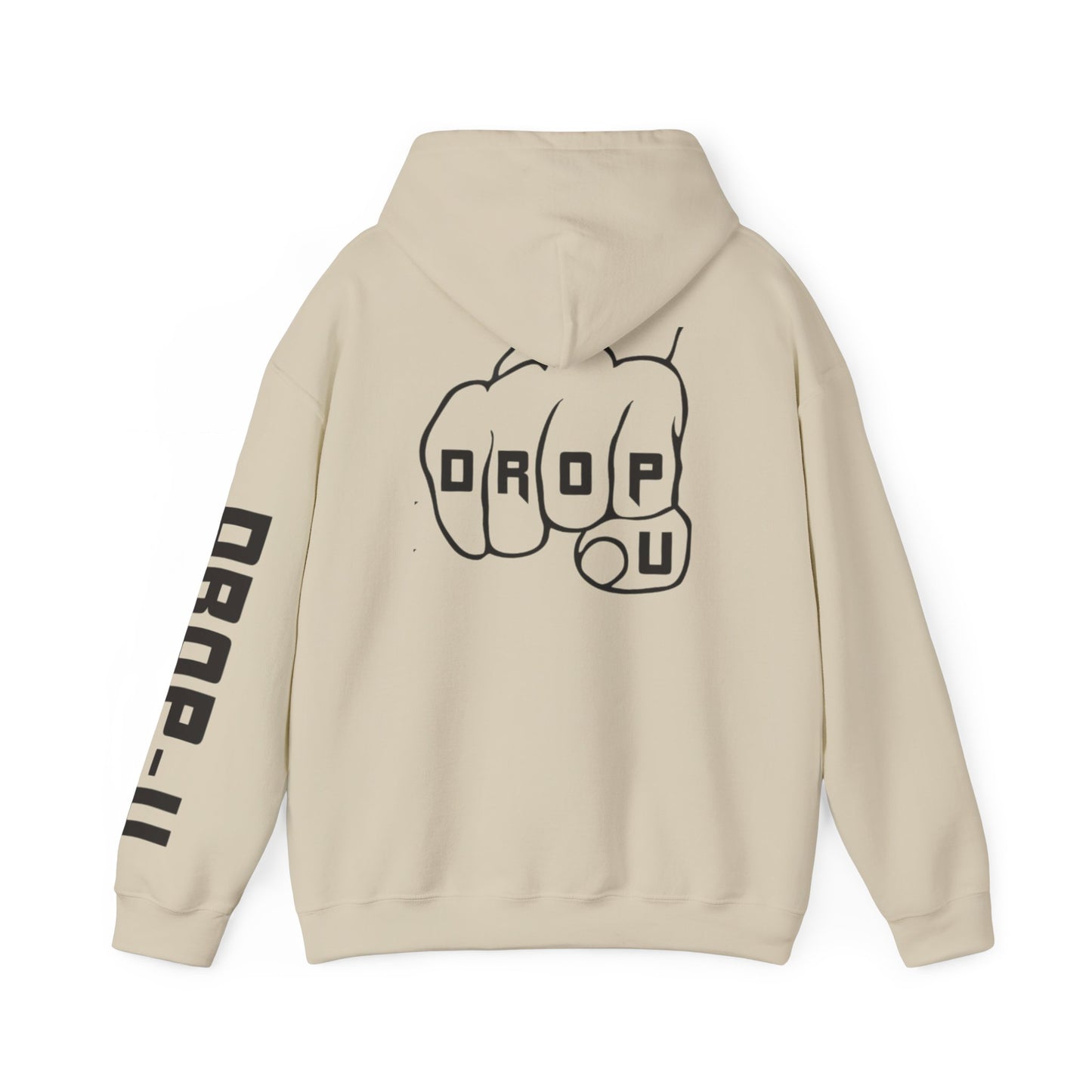DROP U Fist Unisex Hooded Sweatshirt