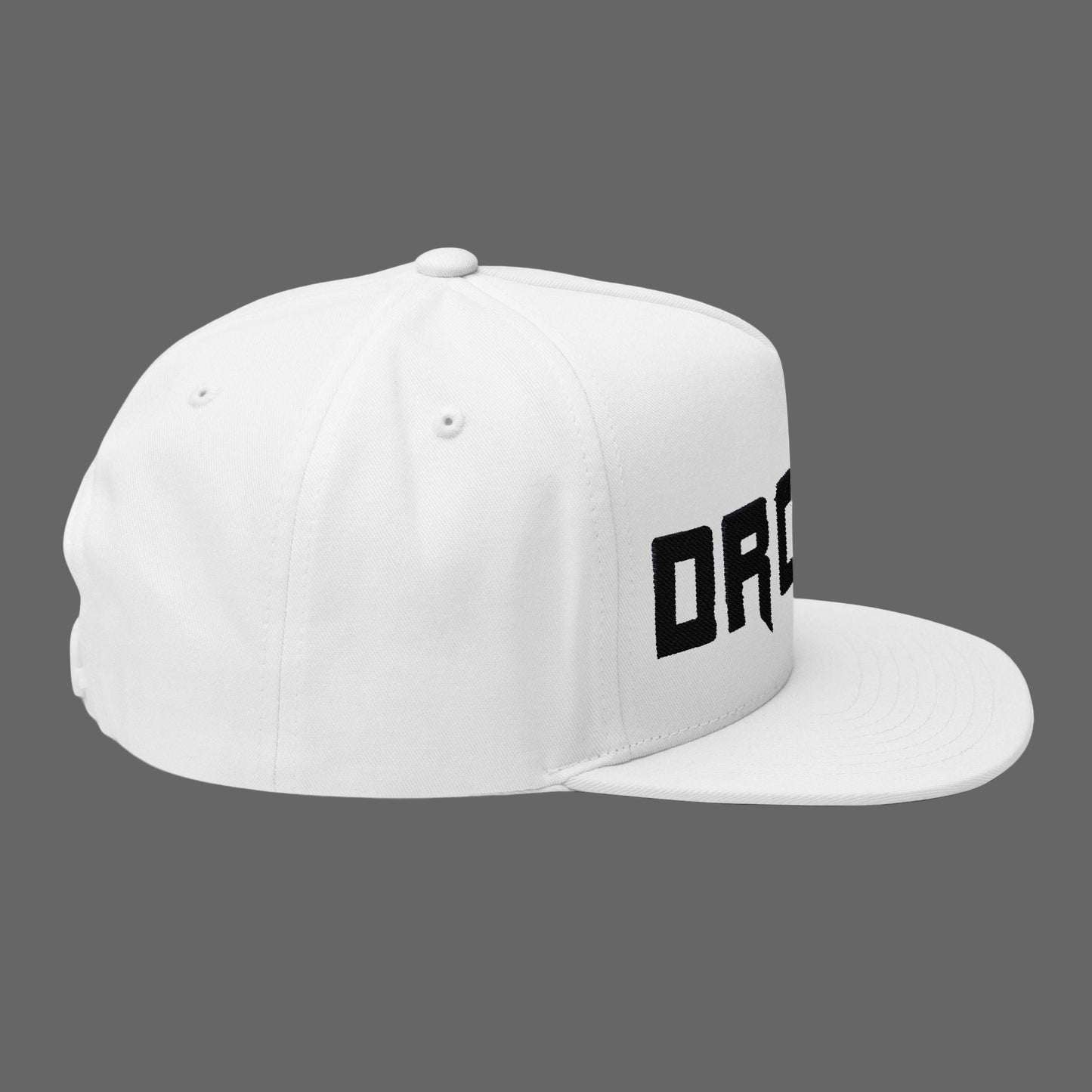 Flat Bill Cap (Embroidery)
