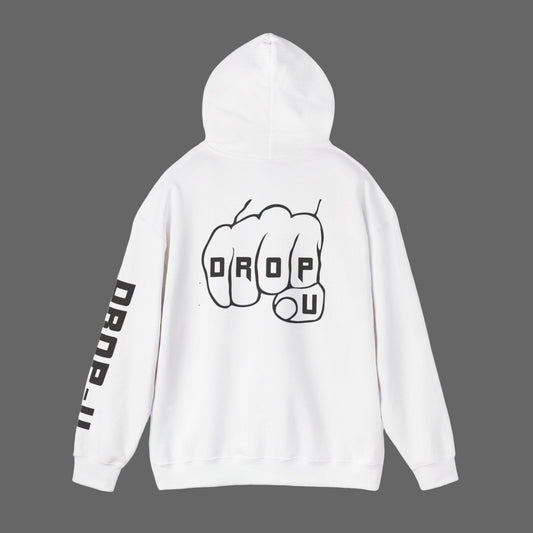 DROP U Fist Unisex Hooded Sweatshirt