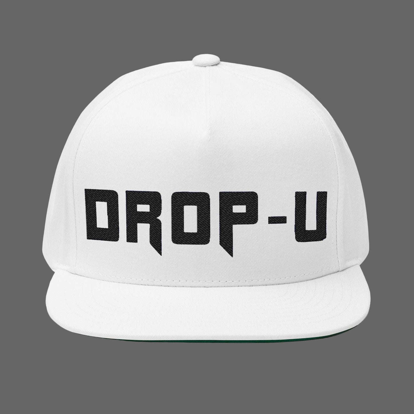 Flat Bill Cap (Embroidery)